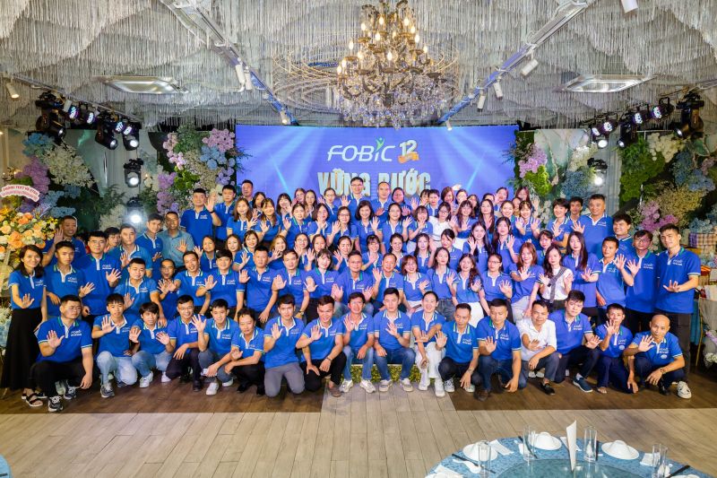  FOBIC TỔ CHỨC THÀNH CÔNG LỄ KỶ NIỆM 12 NĂM THÀNH LẬP