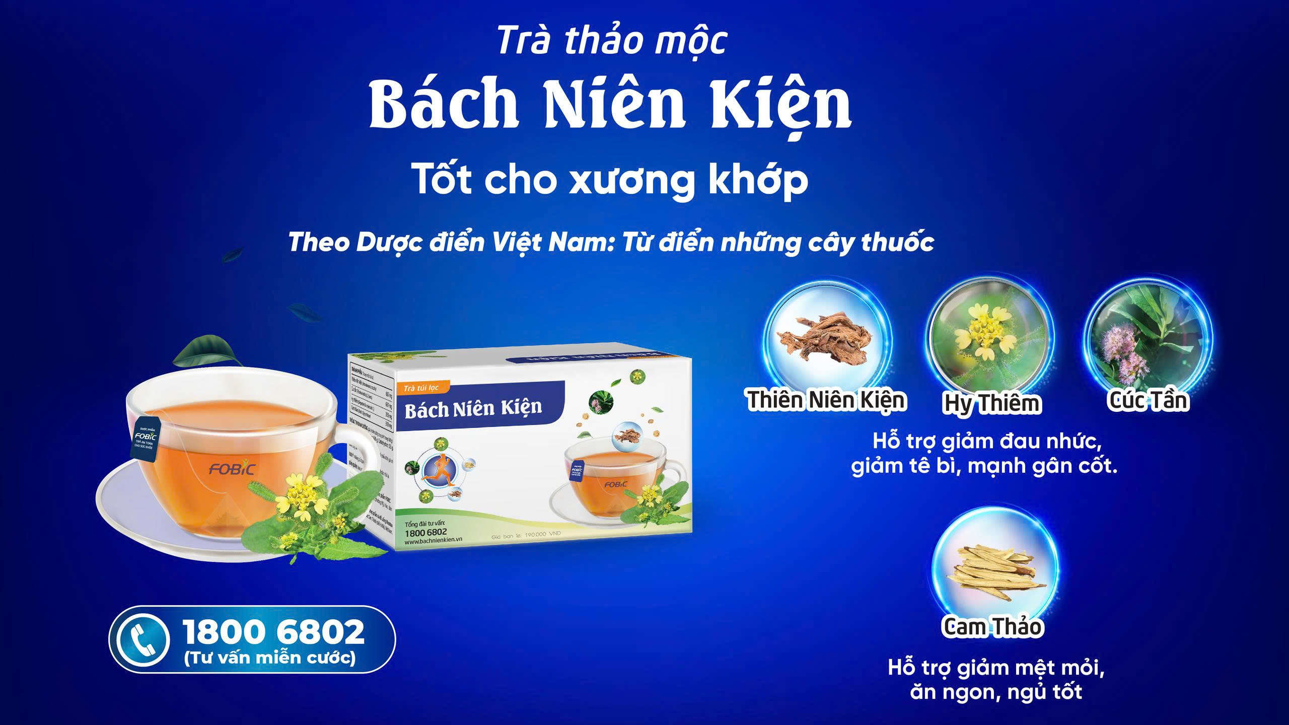 Các dược liệu được phối hợp hài hòa
